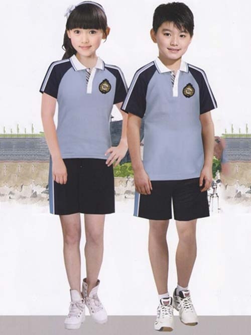 景洪学校夏装校服